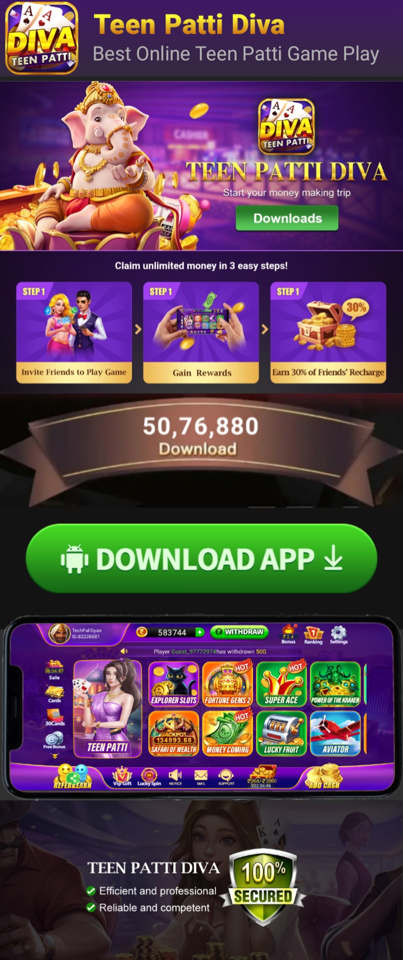 teen patti diva apk download